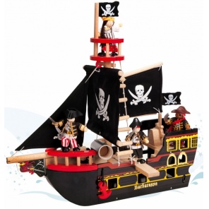 Игровой набор Le Toy Van Пиратский корабль Барбаросса