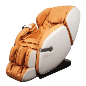 Массажное кресло Casada BetaSonic 2 Braintronics оранжево-кремовое