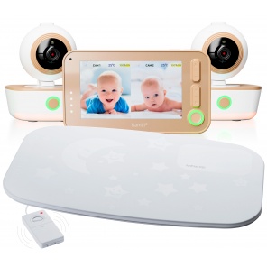 Видеоняня с двумя камерами и монитором дыхания Ramili Baby RV1300X2SP