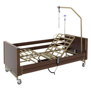 Кровать с электроприводом Мед-Мос YG-1 (КЕ-4024М-21) коричневая