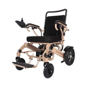 Электрическое кресло-коляска MET Compact 35 розовое